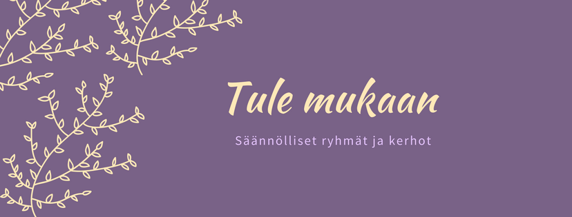 tule mukaan banneri