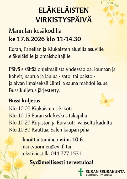 kuva tapahtuman mainoksesta, jota voi jakaa eteenpäin