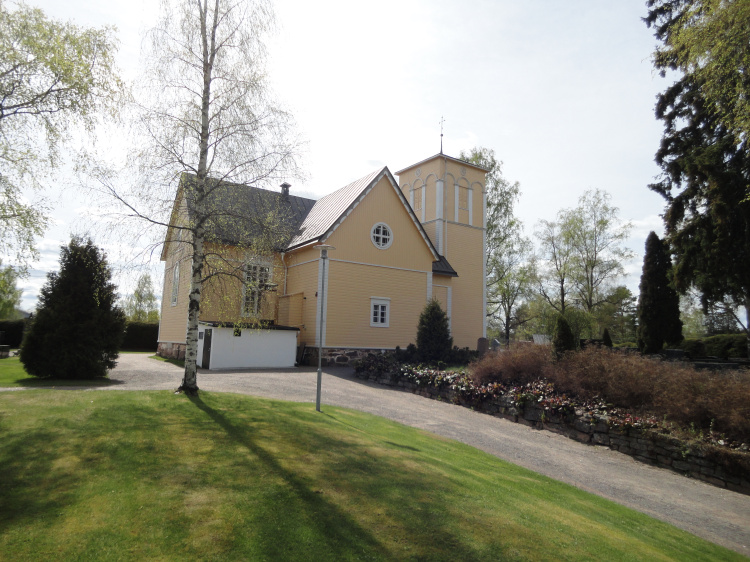Hinnerjoen kirkko.