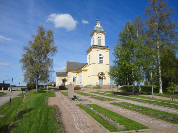 Kiukaisten kirkko.