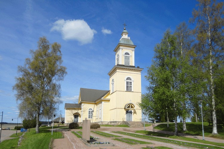 Kiukaisten kirkko.