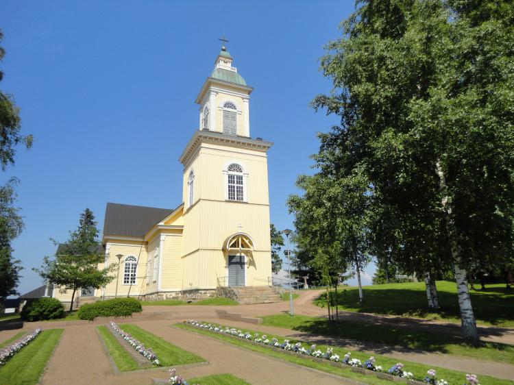 Kiukaisten kirkko.
