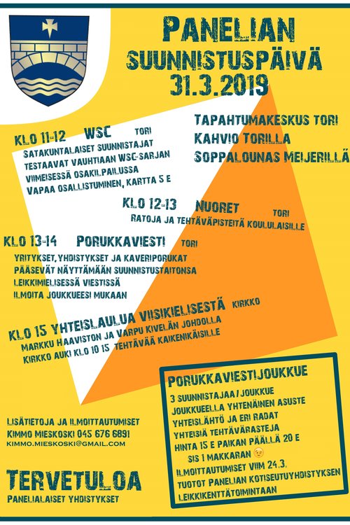 Panelian suunnistuspäivä Panelian suunnistuspäivä