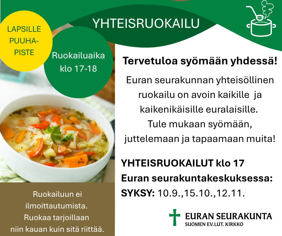 yhteisruokailumainos