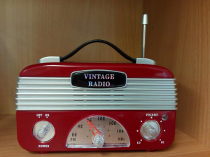 vintage pöytäradio
