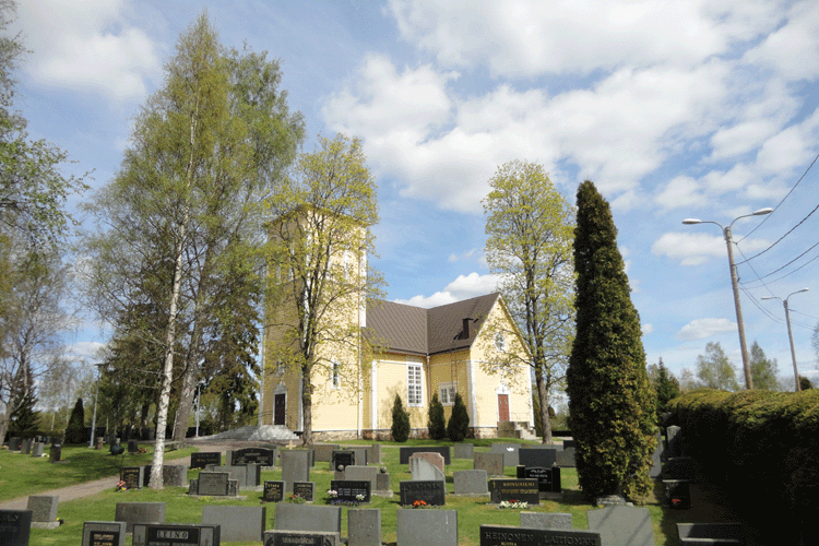 Hinnerjoen kirkonviereinen hautausmaa