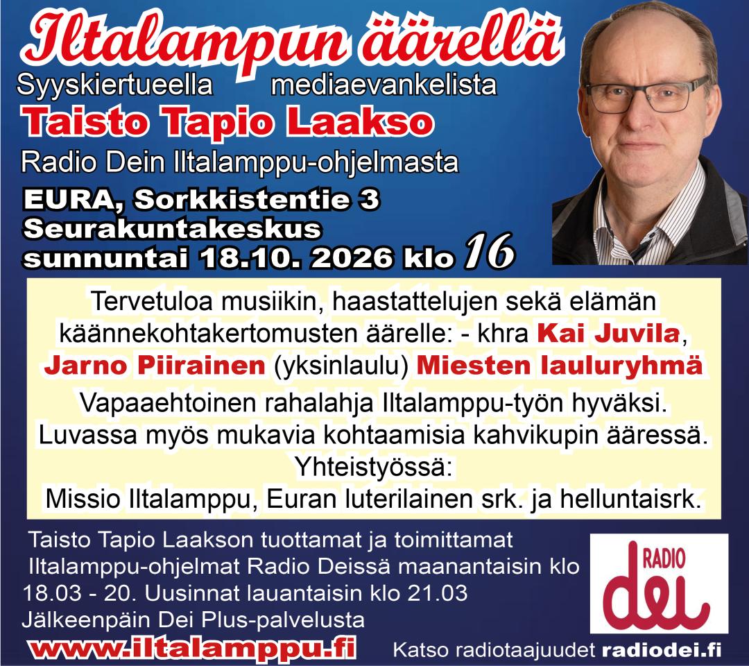 Iltalampun äärellä