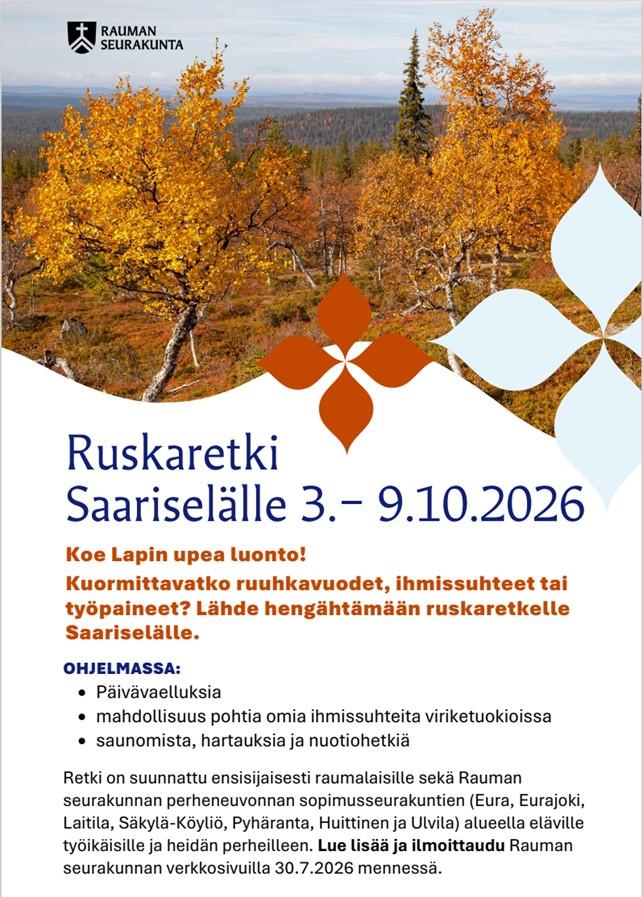 Ruskaretki Saariselälle